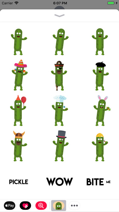 Emulate iPhone app Picklemoji Animated Stickers using MyAndroid Emulate iPhone app Picklemoji Animated Stickers using MyAndroid