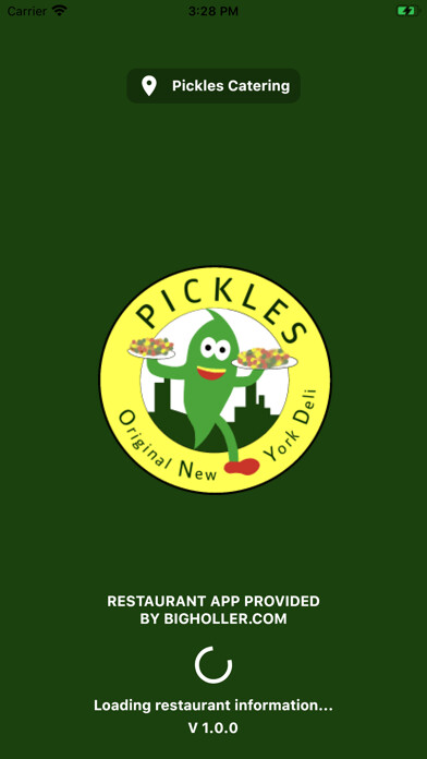 Emulate iPhone app Pickles Deli using MyAndroid Emulate iPhone app Pickles Deli using MyAndroid