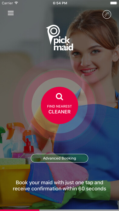 Run android online APK PickMaid-Qatar from MyAndroid or emulate PickMaid-Qatar using MyAndroid