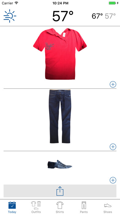 Emulate iPhone app PickTheOutfit using MyAndroid