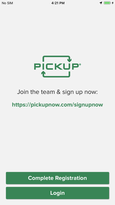 Emulate iPhone app PICKUP: Pro using MyAndroid