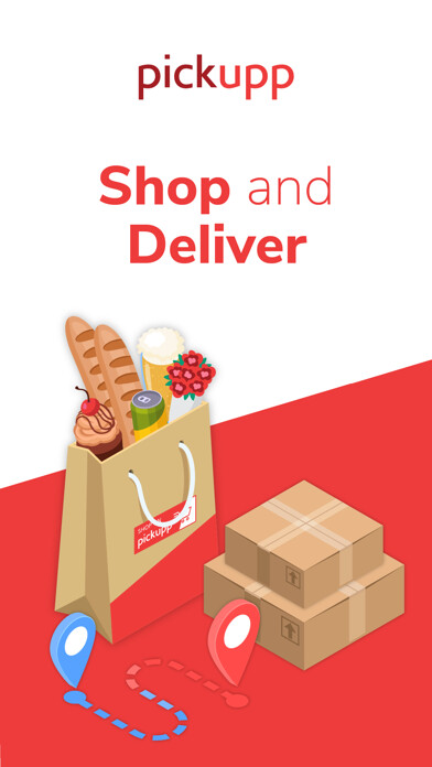 Emulate iPhone app Pickupp User - Shop & Deliver using MyAndroid Emulate iPhone app Pickupp User - Shop & Deliver using MyAndroid