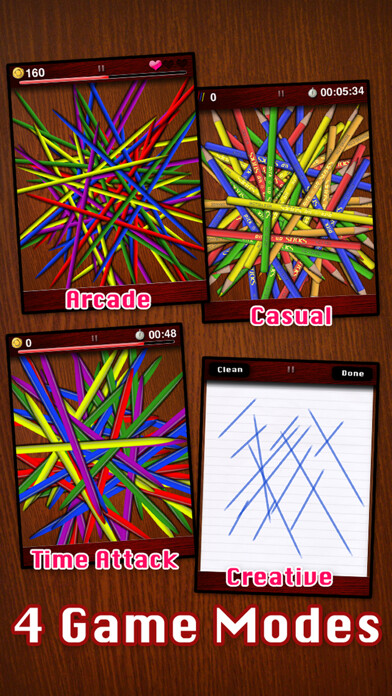 Emulate iPhone app Pick-Up Sticks using MyAndroid