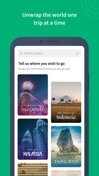 Emulate iPhone app Pickyourtrail - Travel Planner using MyAndroid