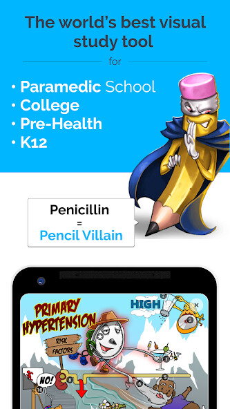 Run android online APK Picmonic: College, Pre-med, MCAT, Biology, Anatomy from MyAndroid or emulate Picmonic: College, Pre-med, MCAT, Biology, Anatomy using MyAndroid