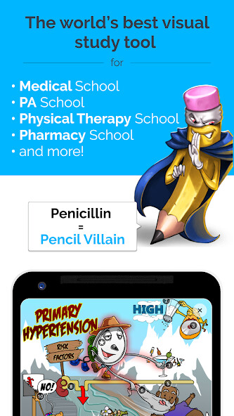 Run android online APK Picmonic: Medical PA PT OT RX USMLE COMLEX PANCE from MyAndroid or emulate Picmonic: Medical PA PT OT RX USMLE COMLEX PANCE using MyAndroid