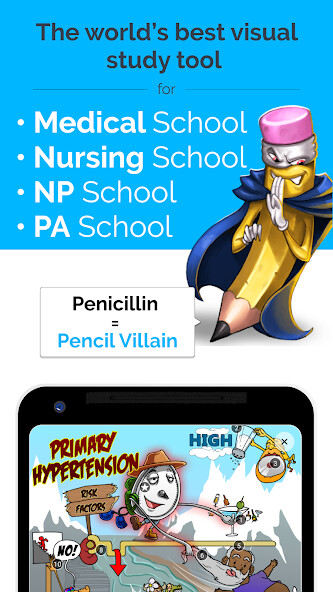 Run android online APK Picmonic: Nursing school RN LPN NP NCLEX AANP ANCC from MyAndroid or emulate Picmonic: Nursing school RN LPN NP NCLEX AANP ANCC using MyAndroid