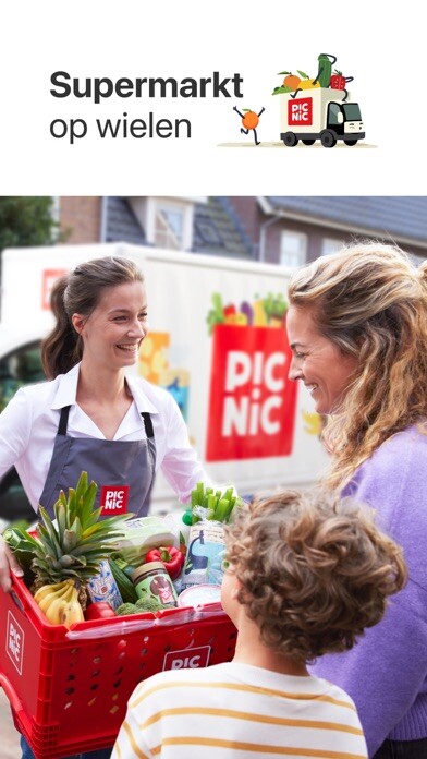 Emulate iPhone app Picnic Online Boodschappen using MyAndroid
