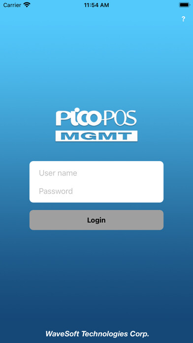 Emulate iPhone app PICO - Management using MyAndroid