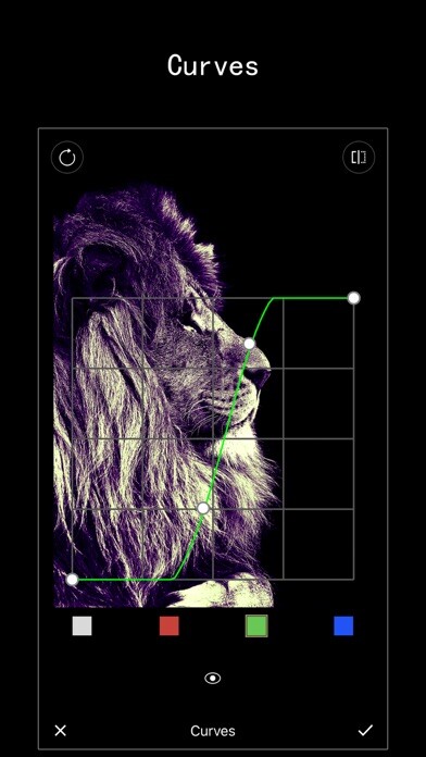 Emulate iPhone app Picool - Photo Editor Layout using MyAndroid