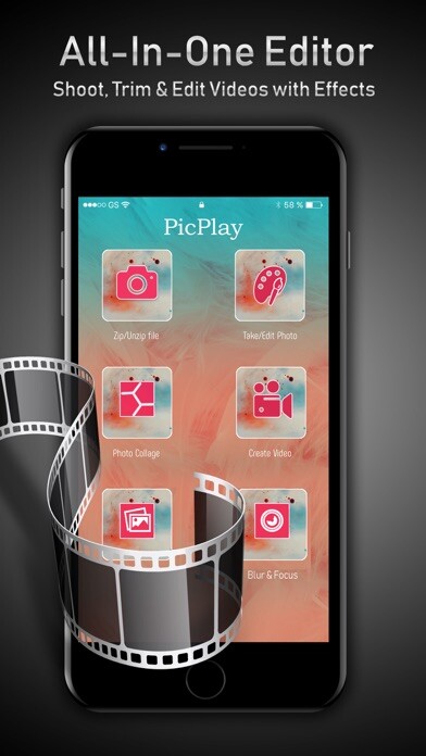 Emulate iPhone app PicPlay - Photo to Video Maker using MyAndroid