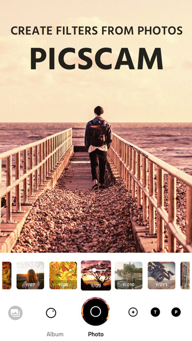 Emulate iPhone app PICSCAM using MyAndroid