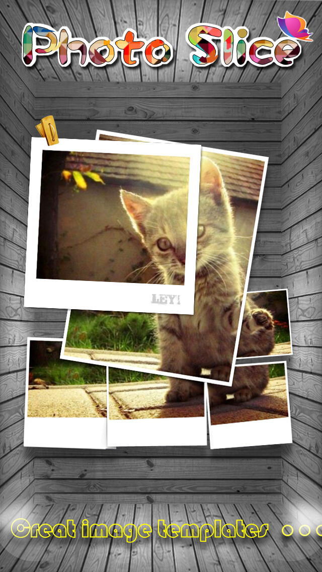 Emulate iPhone app Pic Slice Free – Picture Collage, Effects Studio & Photo Editor using MyAndroid