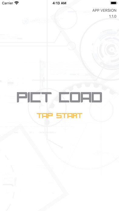 Emulate iPhone app PictCode using MyAndroid