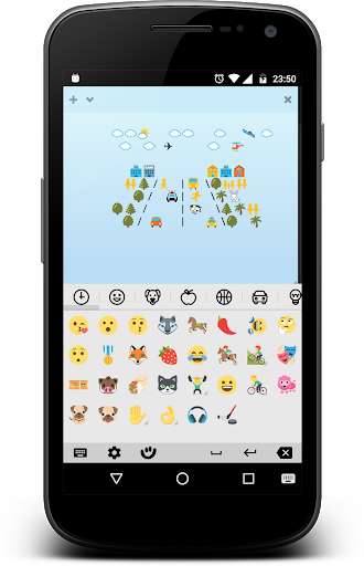 Emulate Android APK Pictograph Emoji Keyboard