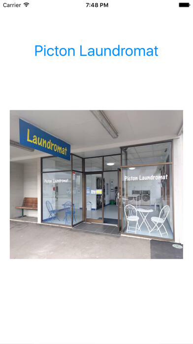 Emulate iPhone app Picton Laundromat using MyAndroid Emulate iPhone app Picton Laundromat using MyAndroid