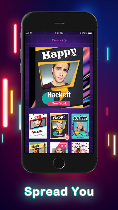 Emulate iPhone app PicTune - Make Posts Popular using MyAndroid