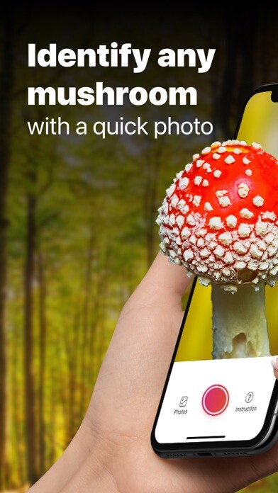 Emulate iPhone app Picture Mushroom: Fungi finder using MyAndroid