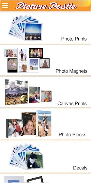 Run android online APK Picture Postie Photo Printing from MyAndroid or emulate Picture Postie Photo Printing using MyAndroid