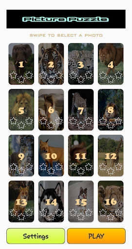 Run android online APK Picture Puzzle Challenge HD from MyAndroid or emulate Picture Puzzle Challenge HD using MyAndroid