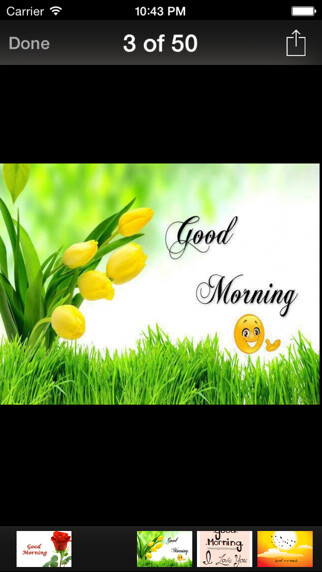 Emulate iPhone app Pictures Good morning using MyAndroid Emulate iPhone app Pictures Good morning using MyAndroid