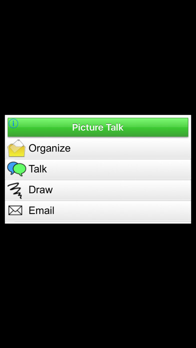Emulate iPhone app Picture Talk using MyAndroid