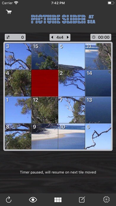 Emulate iPhone app Picture Tile Slider At Sea using MyAndroid Emulate iPhone app Picture Tile Slider At Sea using MyAndroid