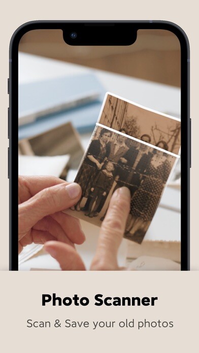 Emulate iPhone app Pic Unfade - Old Photo Scanner using MyAndroid