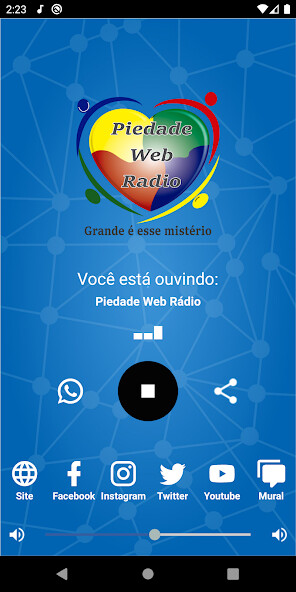Run android online APK Piedade Web Rádio from MyAndroid or emulate Piedade Web Rádio using MyAndroid