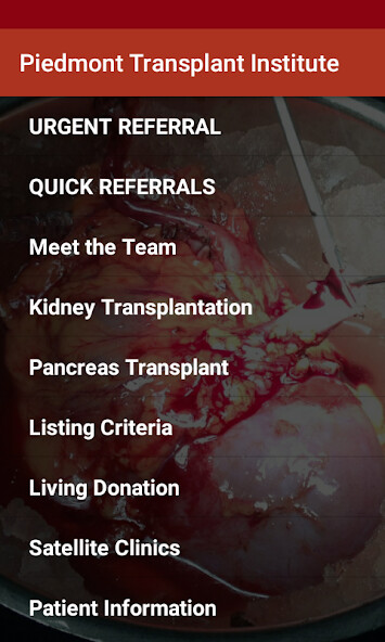Run android online APK Piedmont Kidney Pancreas Transplant from MyAndroid or emulate Piedmont Kidney Pancreas Transplant using MyAndroid Run android online APK Piedmont Kidney Pancreas Transplant from MyAndroid or emulate Piedmont Kidney Pancreas Transplant using MyAndroid