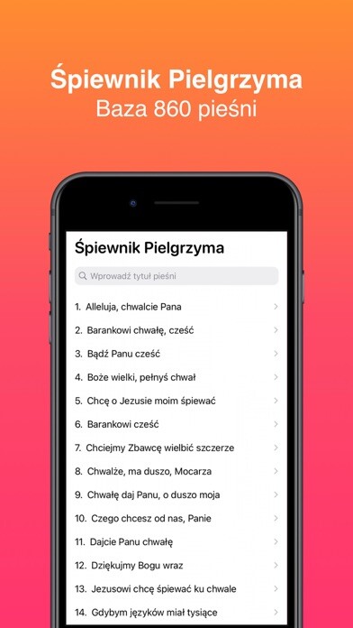 Emulate iPhone app Pielgrzym using MyAndroid