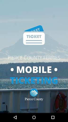 Emulate Android APK Pierce County Ferry Tickets