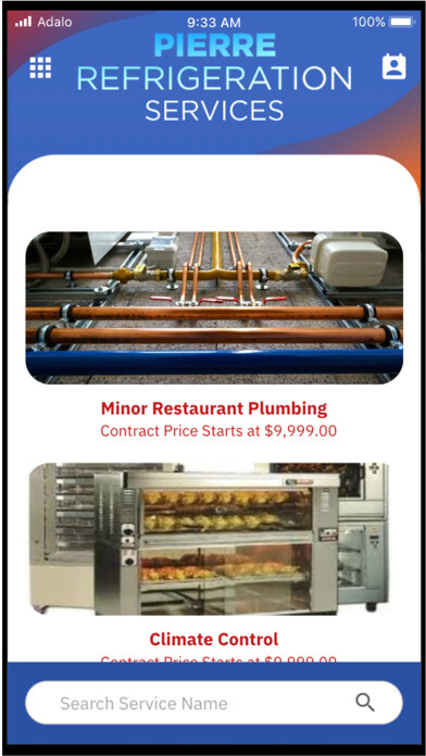 Emulate iPhone app Pierre Refrigeration using MyAndroid Emulate iPhone app Pierre Refrigeration using MyAndroid