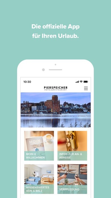 Emulate iPhone app Pierspeicher using MyAndroid