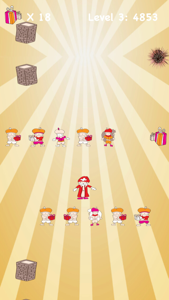 Emulate iPhone app Piet and jumping Sinterklaas find presents for every child using MyAndroid Emulate iPhone app Piet and jumping Sinterklaas find presents for every child using MyAndroid