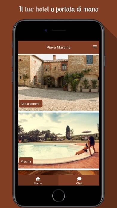 Emulate iPhone app Pieve Marsina using MyAndroid