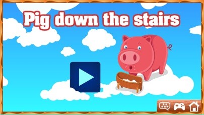 Emulate iPhone app Pig down the stairs using MyAndroid