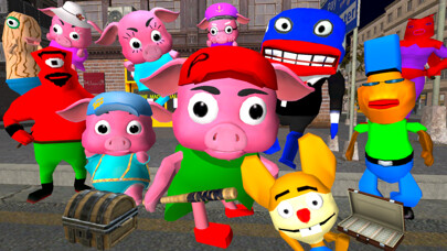 Emulate iPhone app Piggies Rescue Simulator using MyAndroid