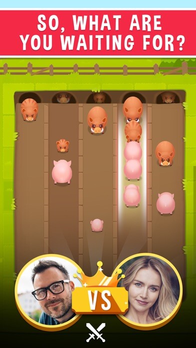 Emulate iPhone app Piggy Fight - Online Game using MyAndroid