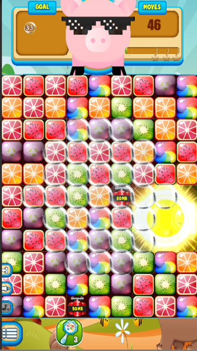 Emulate iPhone app Piggy Peggy Peggle Blast using MyAndroid