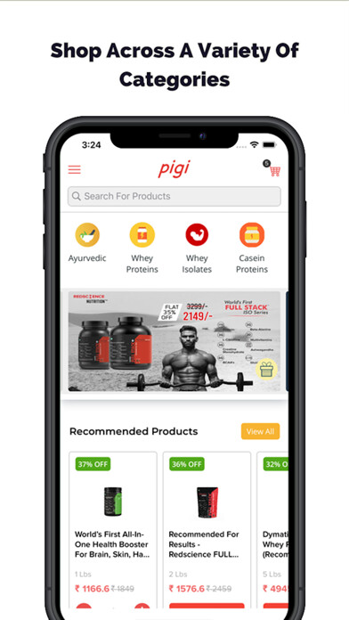 Emulate iPhone app Pigi Wholesale using MyAndroid Emulate iPhone app Pigi Wholesale using MyAndroid