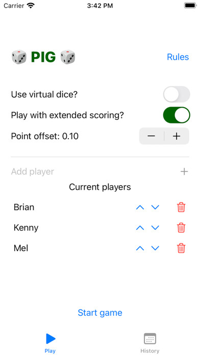Emulate iPhone app Pig Scorekeeper using MyAndroid Emulate iPhone app Pig Scorekeeper using MyAndroid