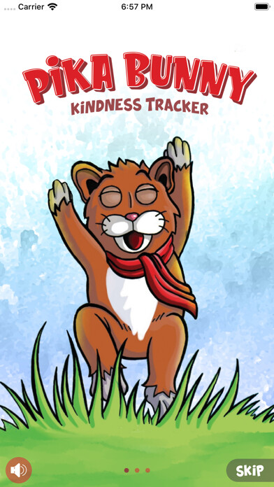 Emulate iPhone app Pika Bunny Kindness Tracker using MyAndroid