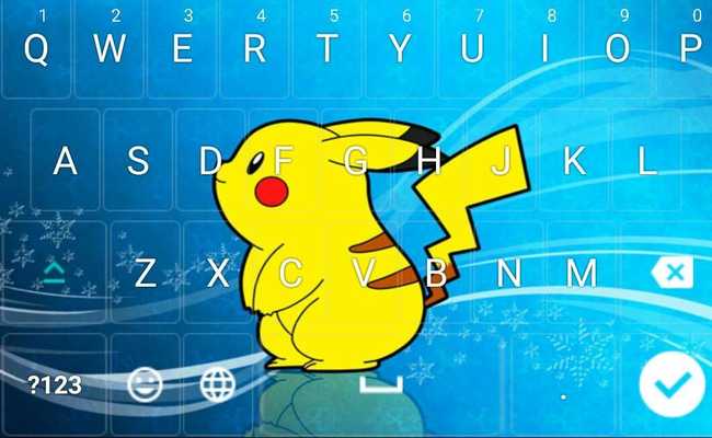 Emulate Android APK Pikachu Keyboard Theme