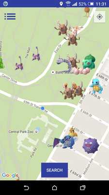 Emulate Android APK PikaPika - A map for Pokemon Emulate Android APK PikaPika - A map for Pokemon