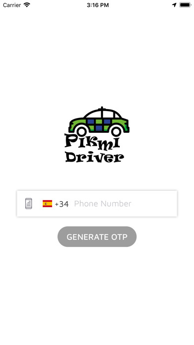 Emulate iPhone app Pikmi Driver using MyAndroid