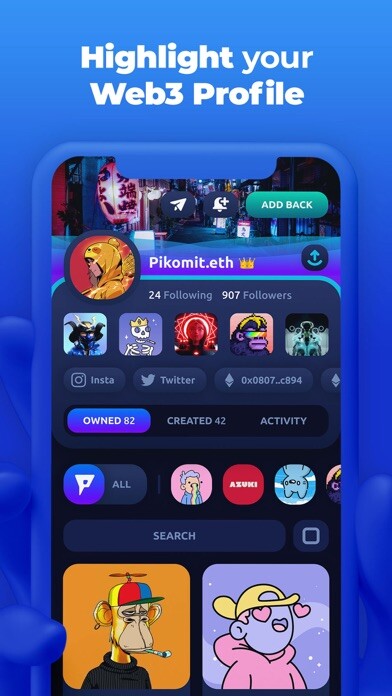 Run android online APK Pikomit - Web3, NFT, DAO from MyAndroid or emulate Pikomit - Web3, NFT, DAO using MyAndroid Run android online APK Pikomit - Web3, NFT, DAO from MyAndroid or emulate Pikomit - Web3, NFT, DAO using MyAndroid