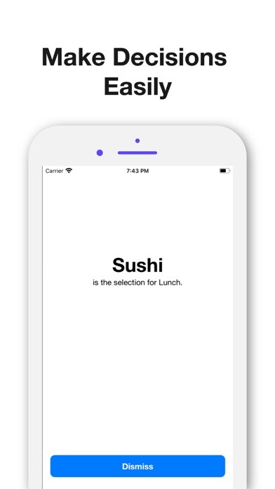 Emulate iPhone app Pikr - Decisions Made Easy using MyAndroid