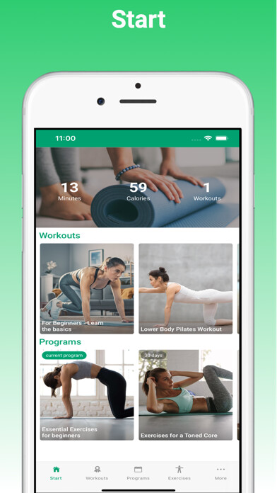 Emulate iPhone app Pilates of the Day using MyAndroid Emulate iPhone app Pilates of the Day using MyAndroid
