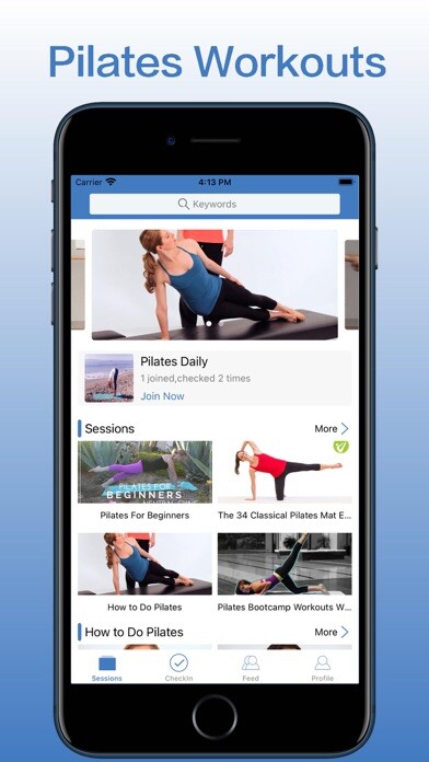 Emulate iPhone app Pilates Workouts-Home Fitness using MyAndroid Emulate iPhone app Pilates Workouts-Home Fitness using MyAndroid